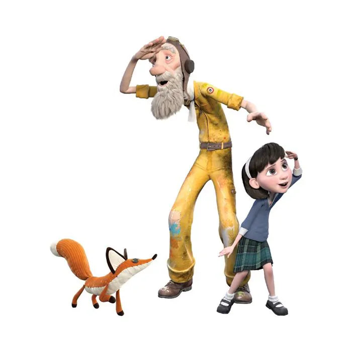 Hape The Little Girl Aviator & Fox