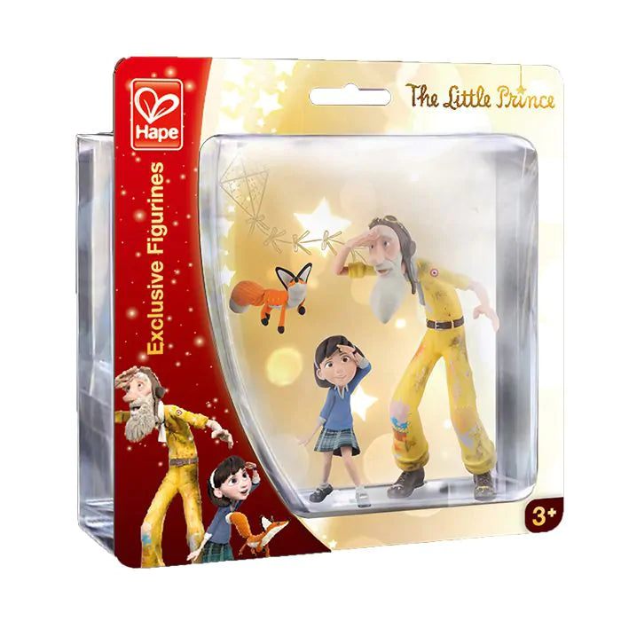 Hape The Little Girl Aviator & Fox
