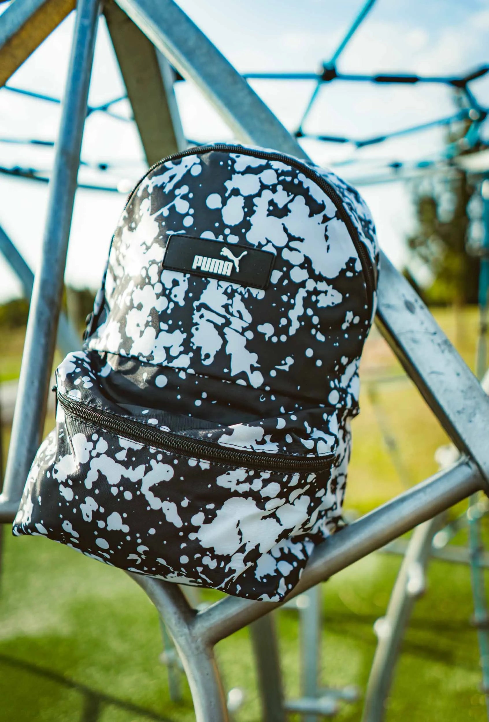 Mochila Puma wmns core pop preto-street aop preto