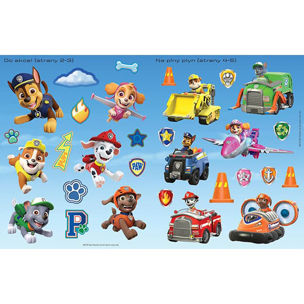 Paw Patrol stickerboek