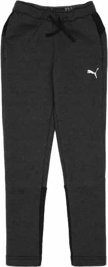Treninguri pentru copii Pantaloni de sport Puma Gri închis Heather Junior Negru