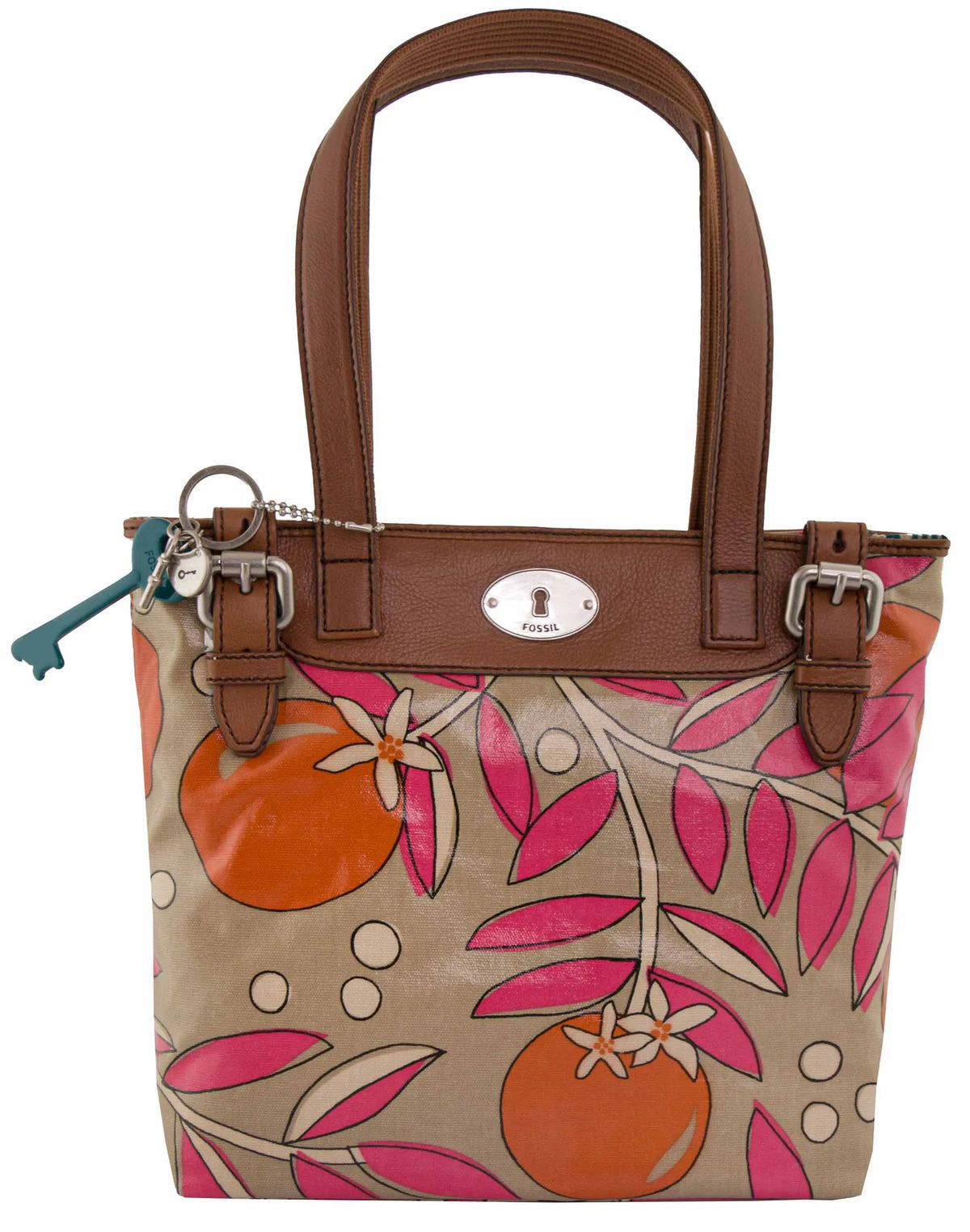 Ръчна чанта Fossil Wmns Shoulderbag Key-per Shopper Fruit Mix
