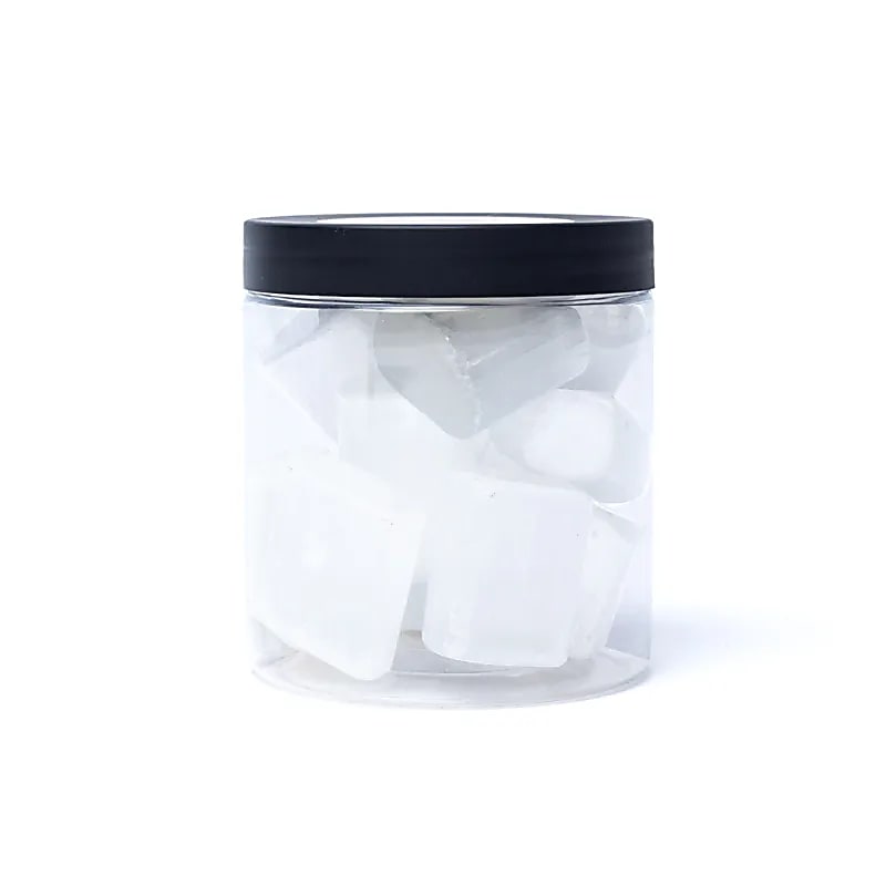 Clocha Tumbled Selenite (satin Spar) -- ± 15-35cm; ±300g - ±1.5-3.5cm; ±300g