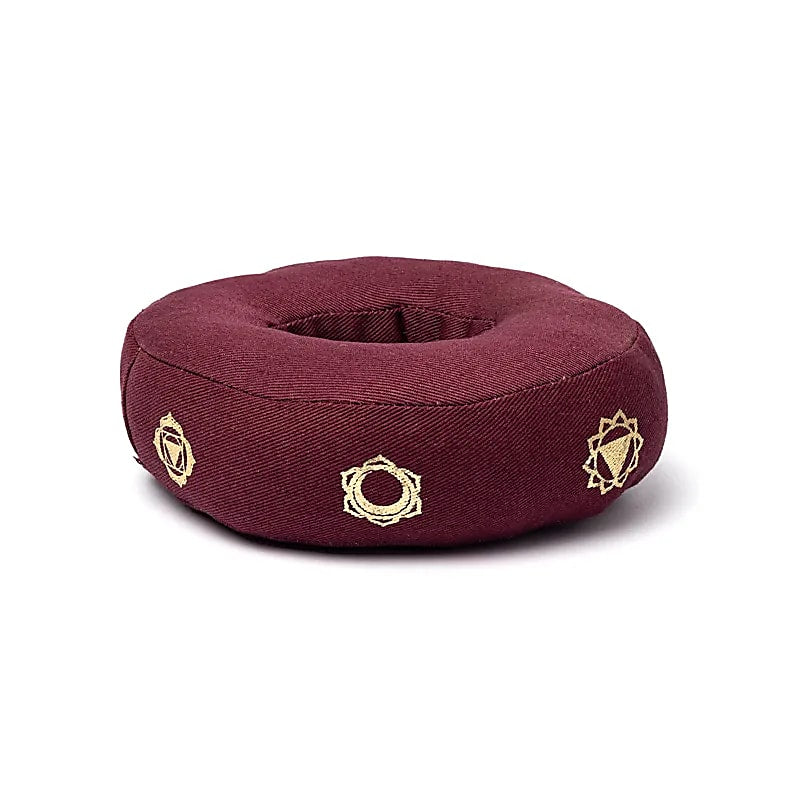 Sångskålskudde 7 Chakras Aubergine S - 13x5 Cm