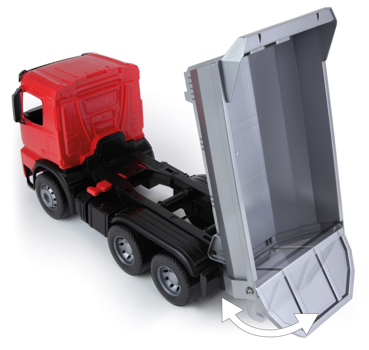 Il camion ribaltabile Mercedes