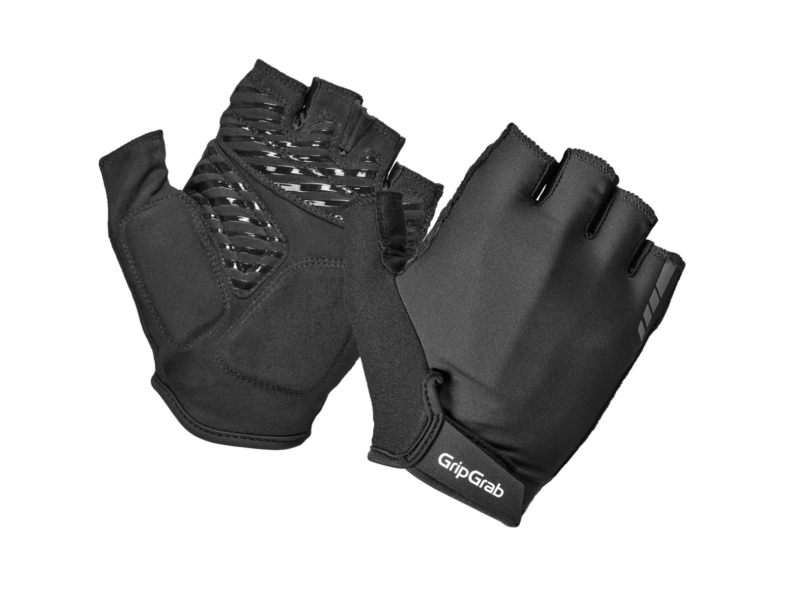 Gripgrab Proride Rc Max Padded Short Finger Summer Gloves Black - S