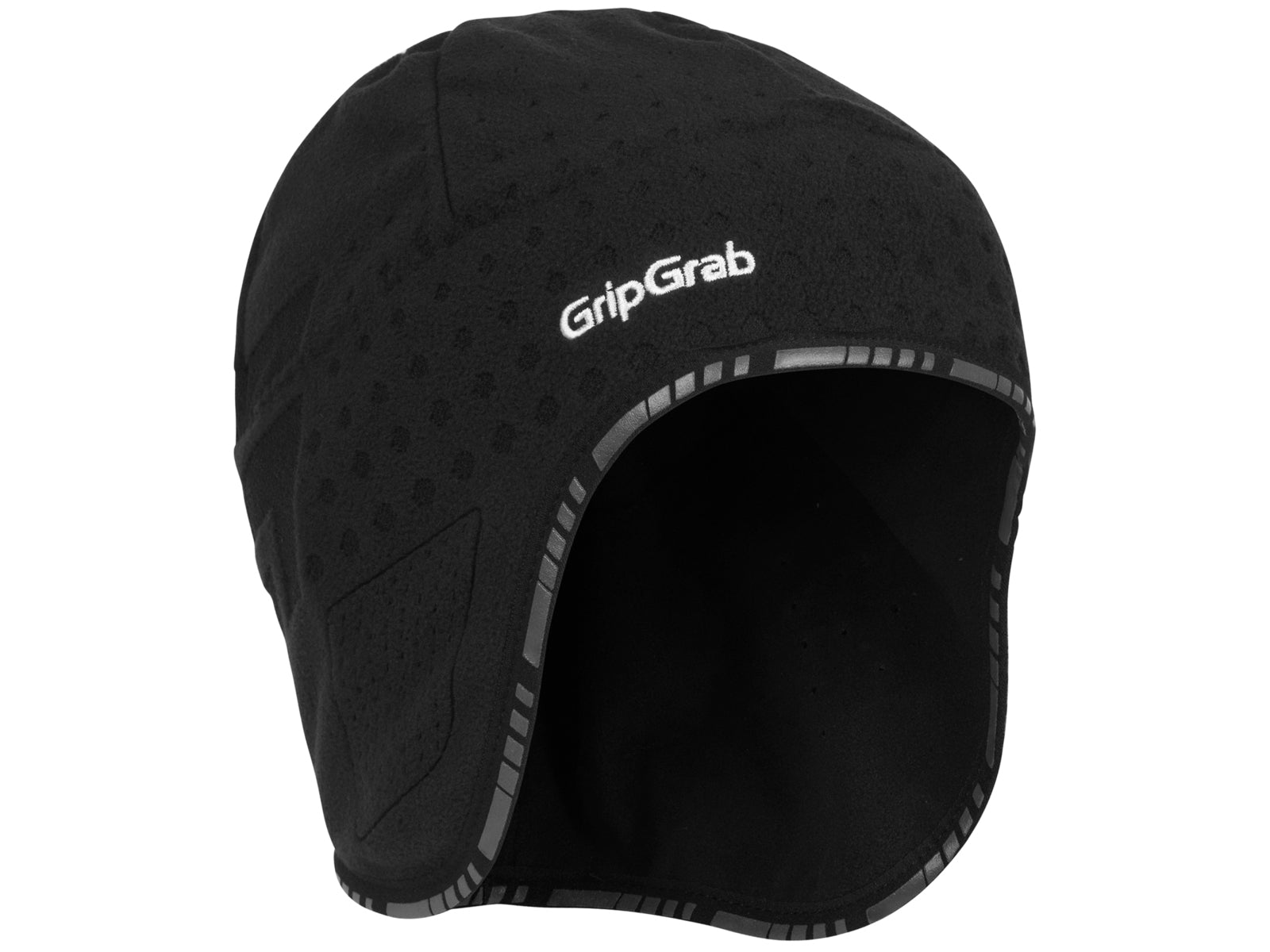 Gripgrab Aviator Windproof Deep Winter Skull Cap Black - M (57-60 Cm)