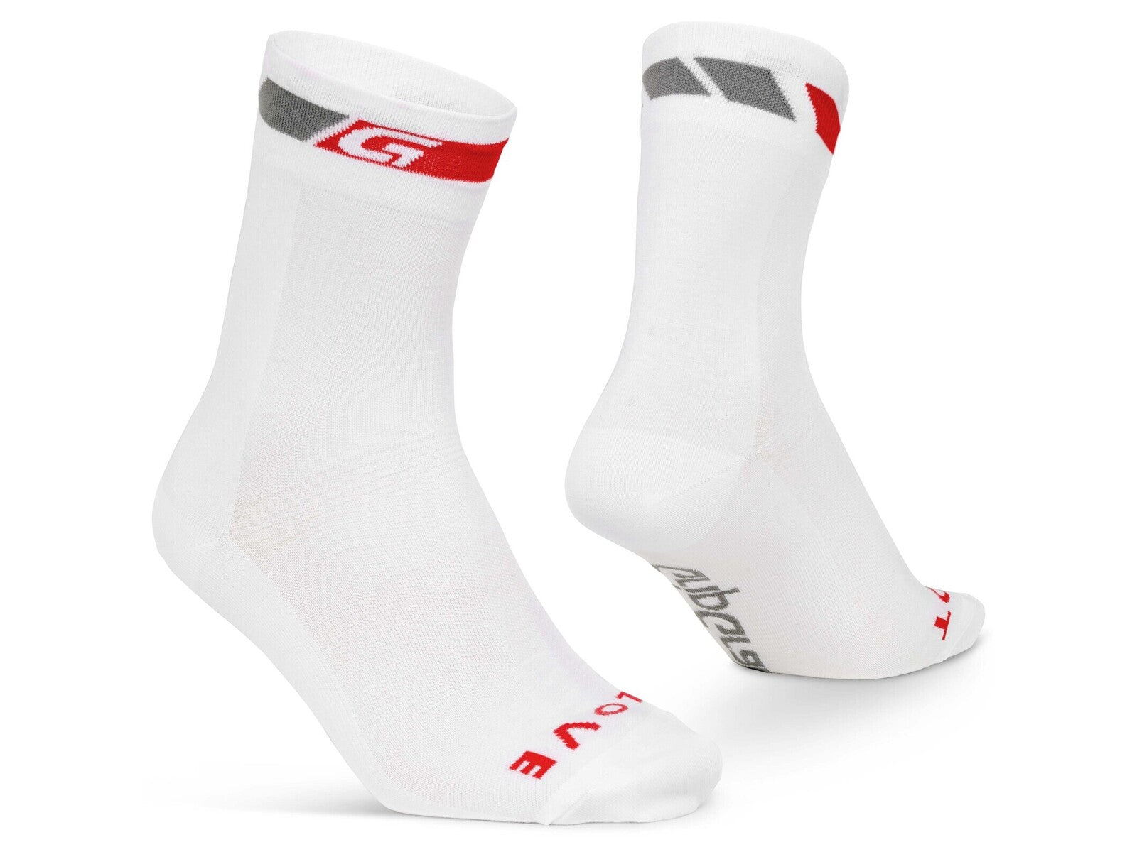 Gripgrab Classic High Cut Summer Socks White - S - (38-41)