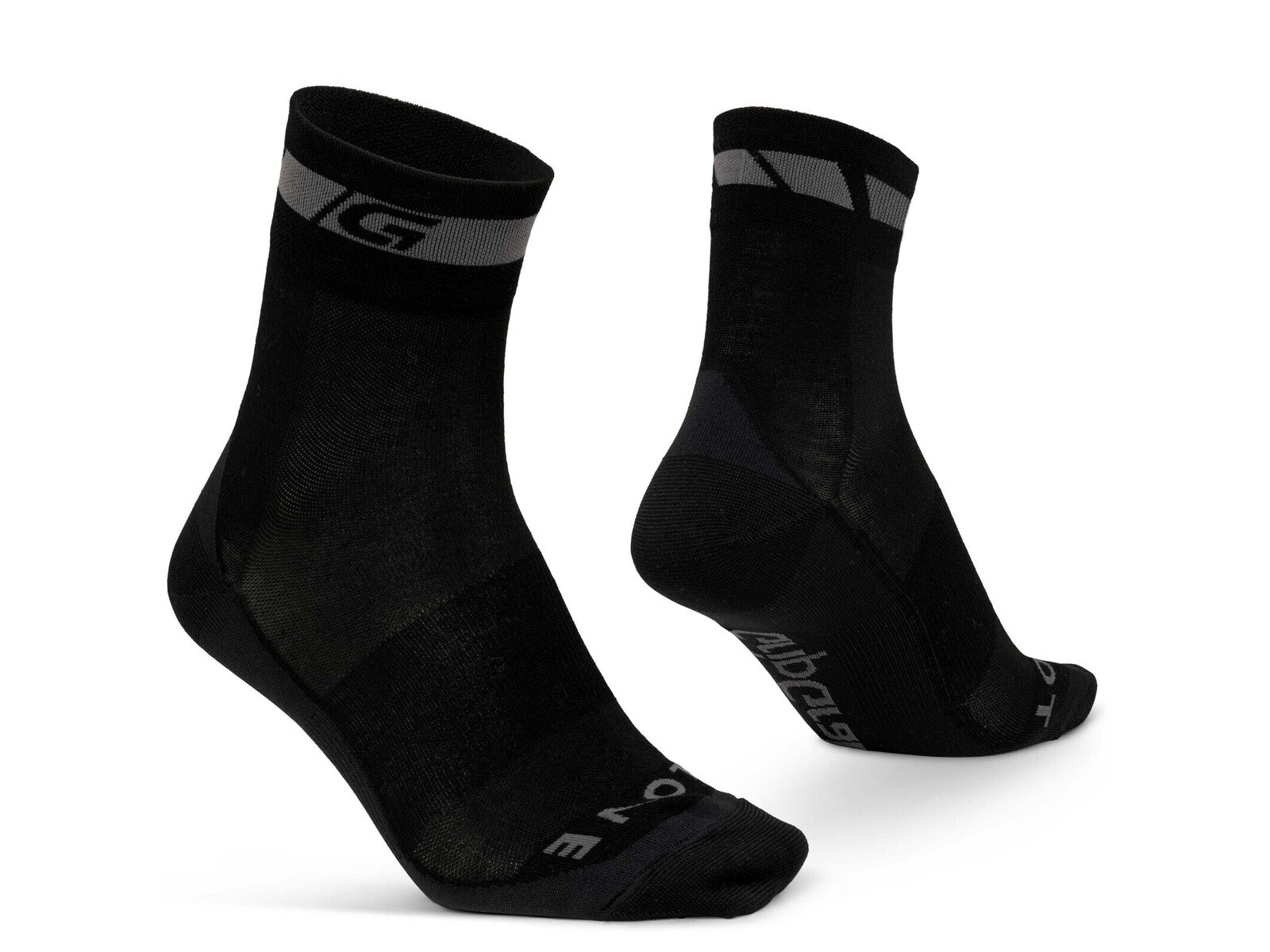 Gripgrab Merino Regular Cut Socks Black - M - (41-44)