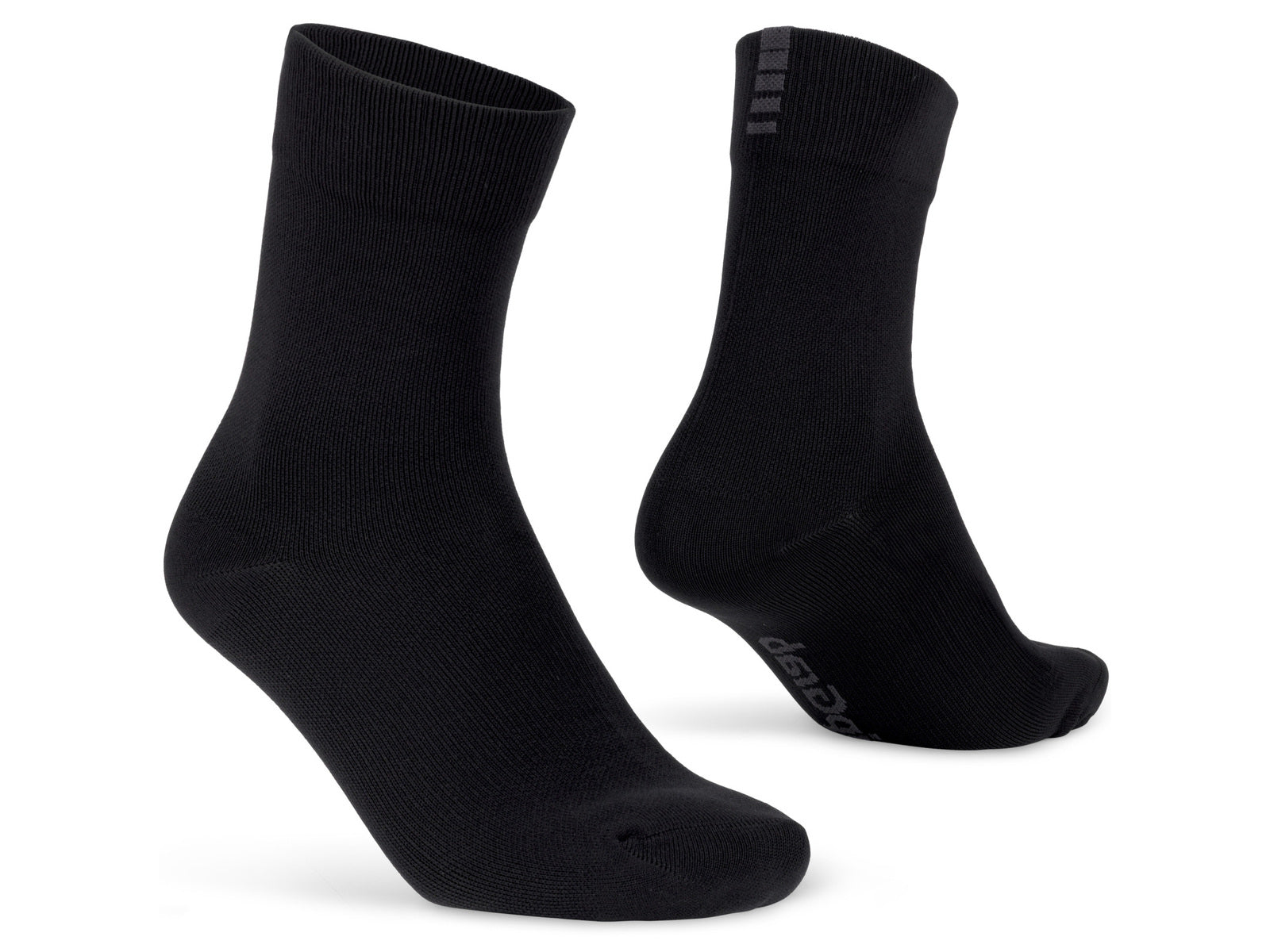 Gripgrab Leichte wasserdichte Frühling-Herbst-Socken Schwarz - XL - (45-47)