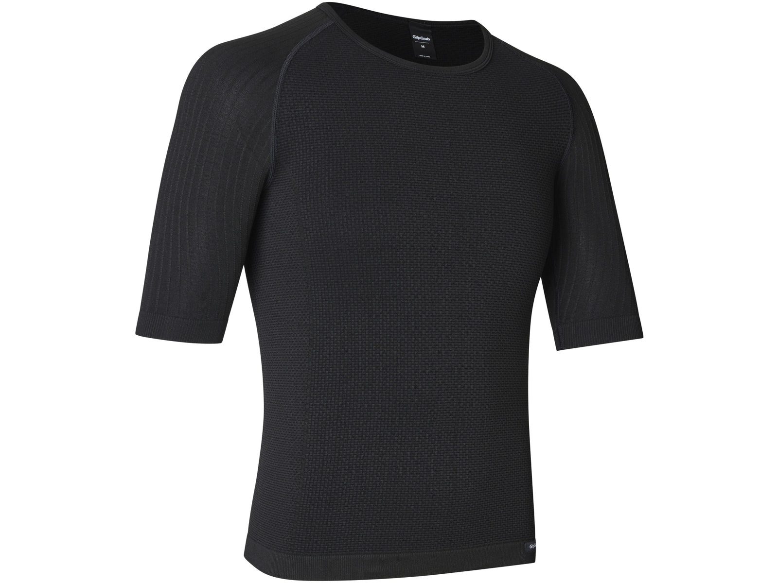 Gripgrab Pacr Spring-autumn Short Sleeve Base Layer Black - L