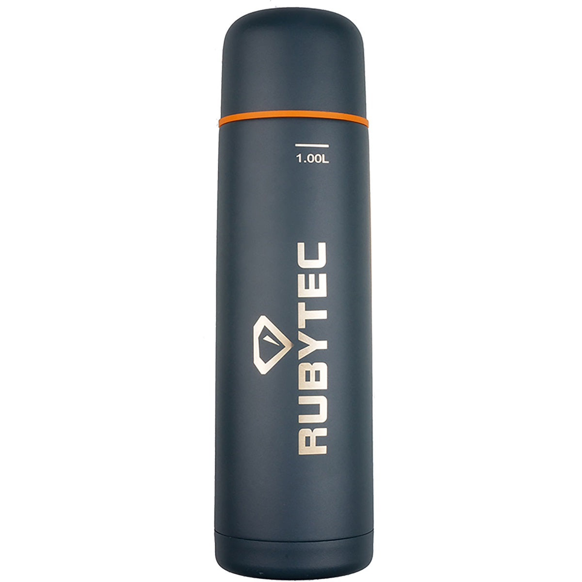 Rubytec Shira Vakuumflasche 1l Grau Orange