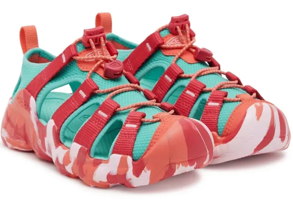 Pantofi pentru copii Keen Jr Hyperport H2 Raspberry/piscina Albastru