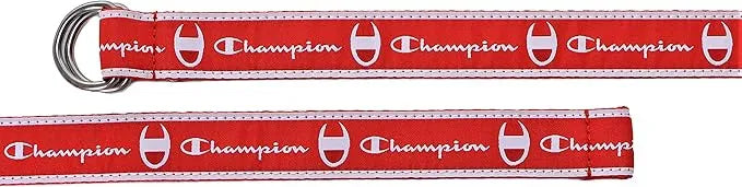Šampión Unisex Cadet D Ring Belt Red