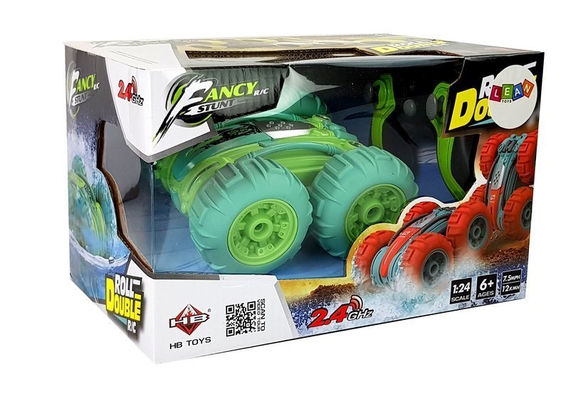 Amphibious Vehicle 1:24 Remote Controlled Green