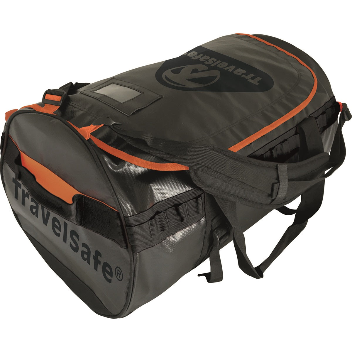 Torba podróżna Travelsafe Nepal XL, czarno-pomarańczowa