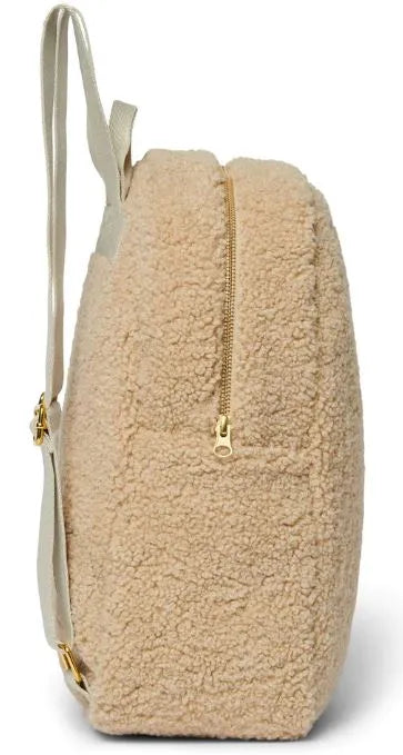 Children's Backpack Ecru Teddy Midi Studio Noos Beige