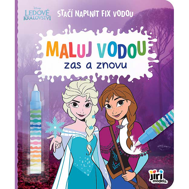 Malovat Vodou Znovu A Znovu Zmrzlé Království
