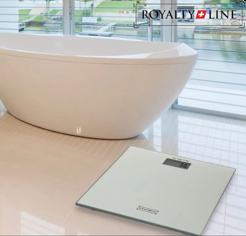 Líne ríchíosa scála digiteach bán bán