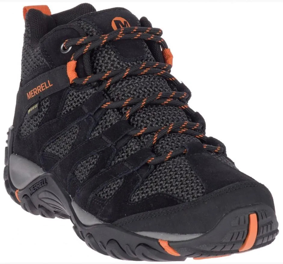 Damskie buty outdoorowe Merrell Alverstone Mid Gtx Czarne
