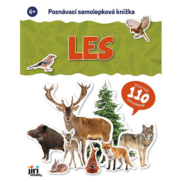 Vzdělávací samolepka Book Forest