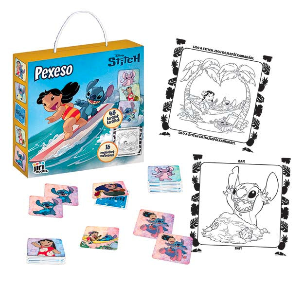 Lilo & Stitch Memory Game In A Box With A Book