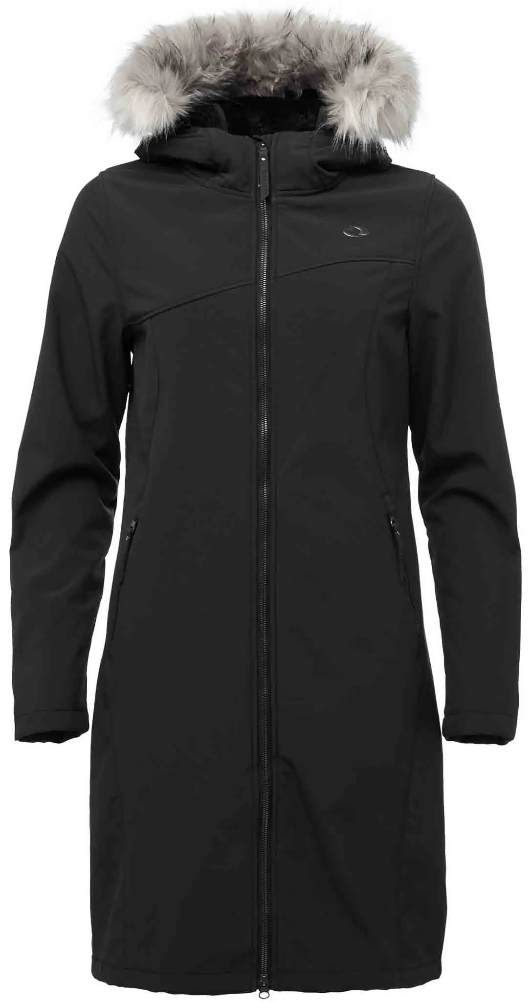 Palton Softshell de damă Loap Lustra Black
