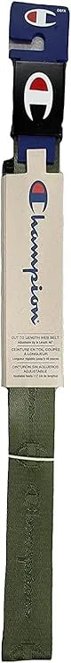 Cinto unissex Champion supercize web verde oliva