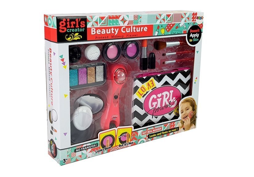 Beauty Set With Bag Massager Lipstick