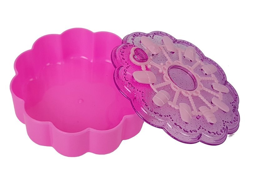 Set Of 2 In 1 Bracelet Making And Nail Painting Beads Nail Lacquers