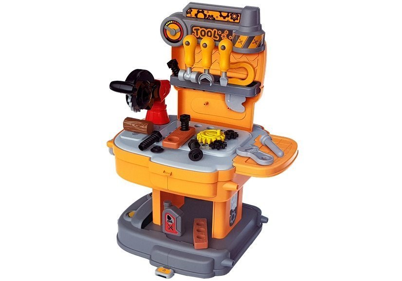 Tool Set Backpack Workshop Orange And Grey