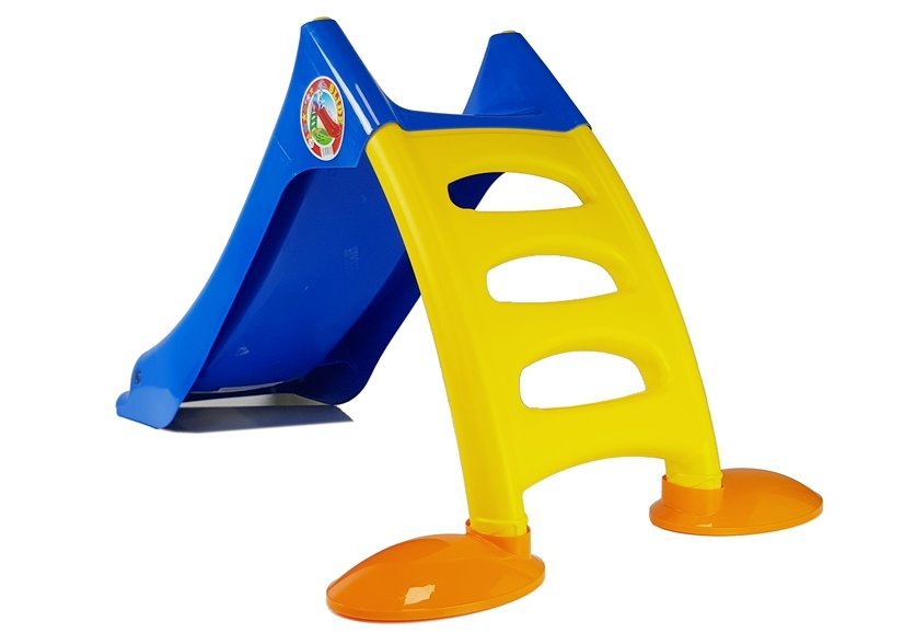 Garden Slide For Children 3-step Ladder Blue 130 Cm 424