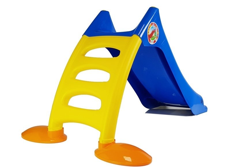 Garden Slide For Children 3-step Ladder Blue 130 Cm 424