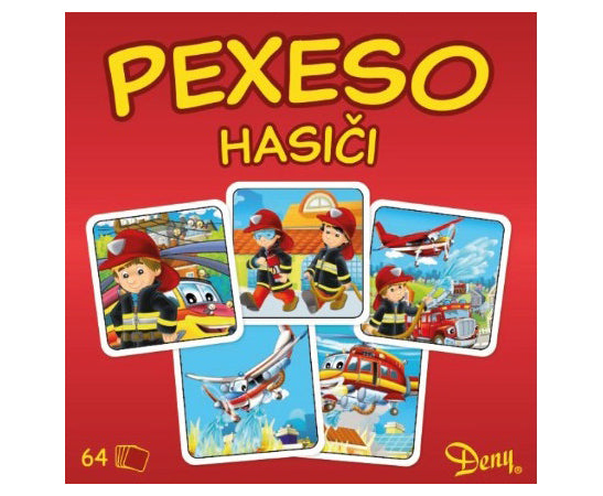 Strażacy Pexeso w pudełku