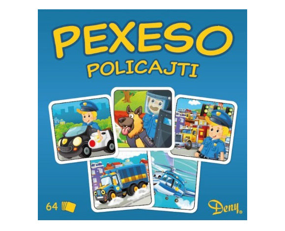 Paměťová hra Policisté