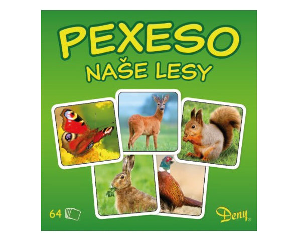 Pexeso Våra Skogar I En Låda