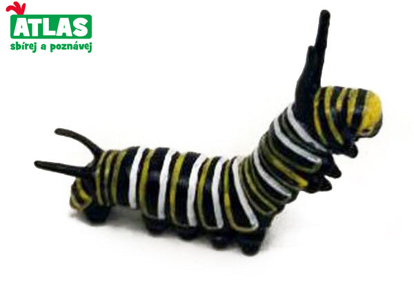 A - Beeldje Rups Monarch 6,5 Cm