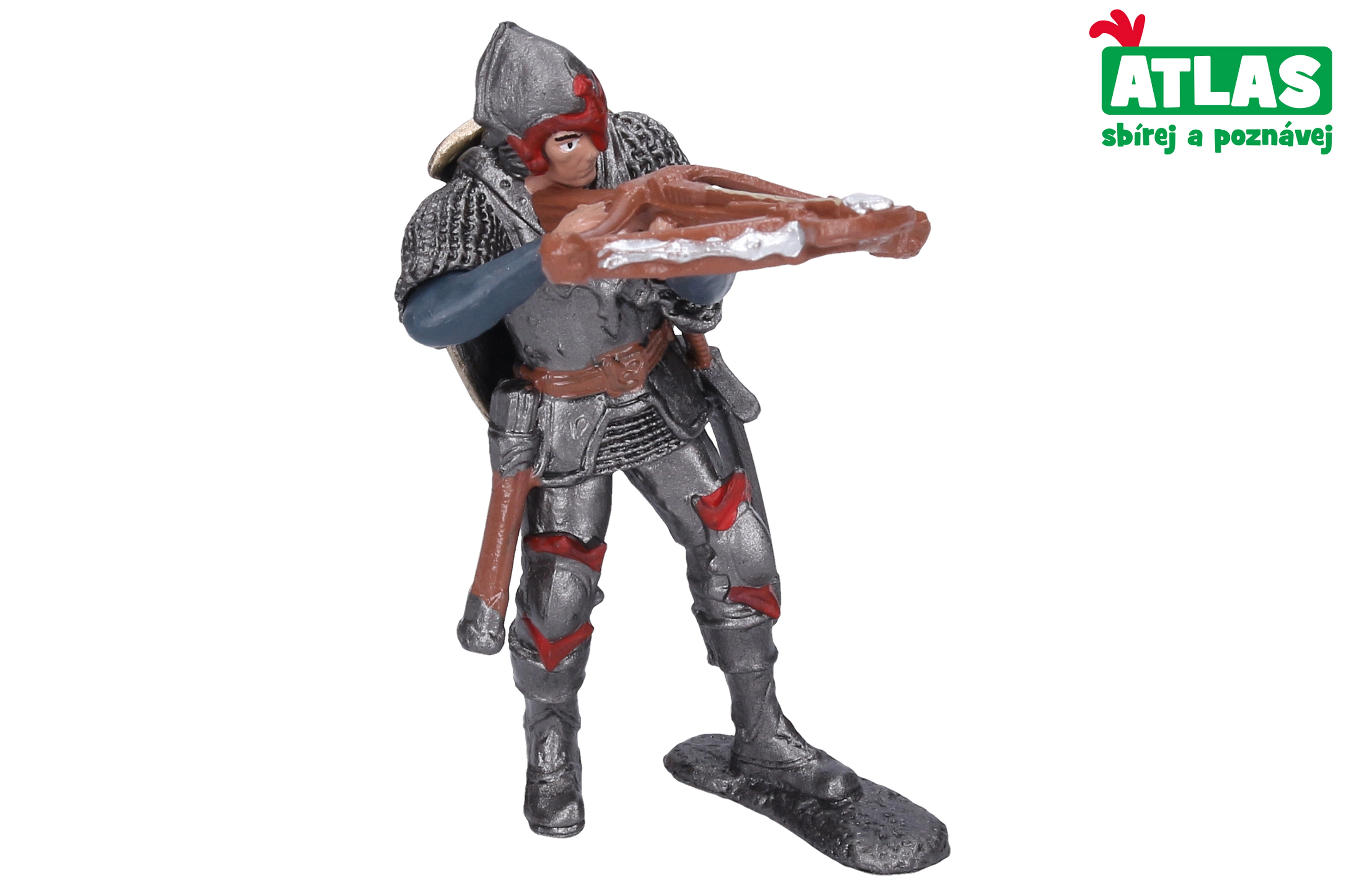 B - Figurine Soldat Archer Avec Arbalète 9 Cm
