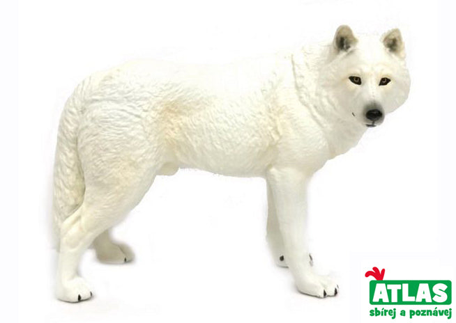 E - Figura Lobo Blanco 12 Cm