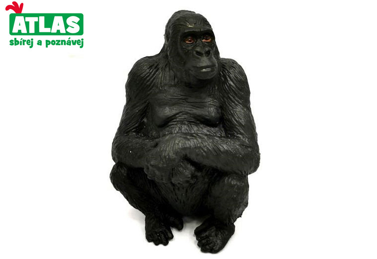 A - Estatueta Gorila Fêmea 7,5 Cm
