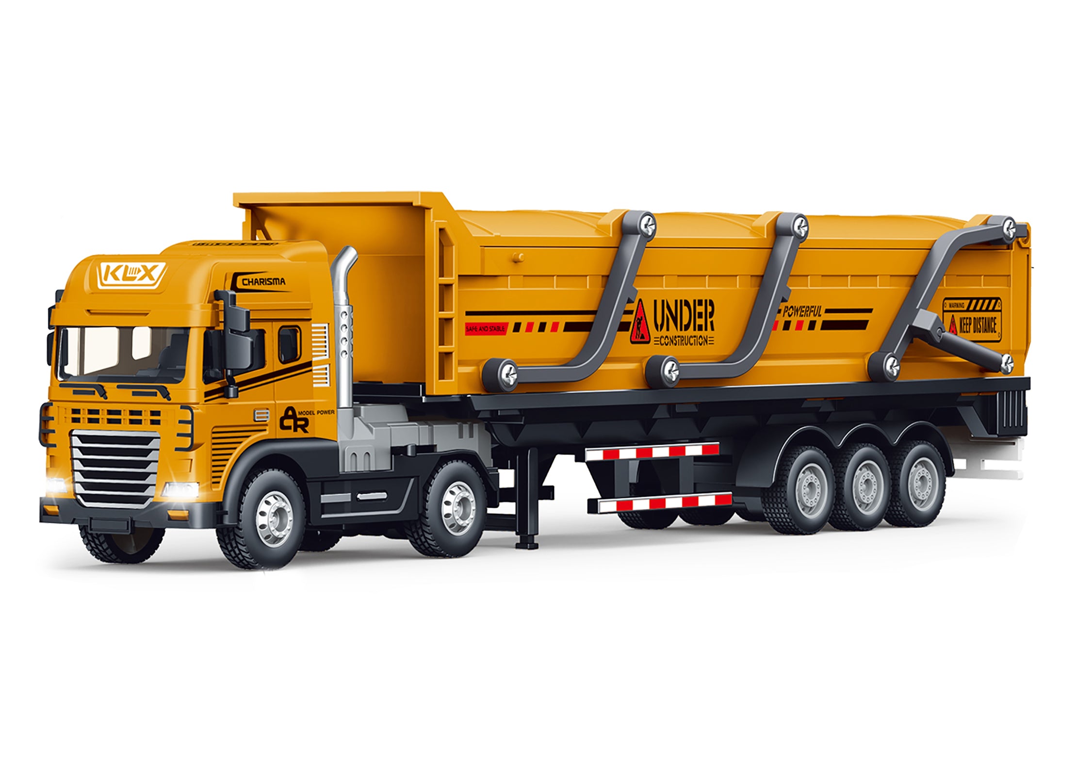 Camion Benne Métallique Avec Effets 42 Cm
