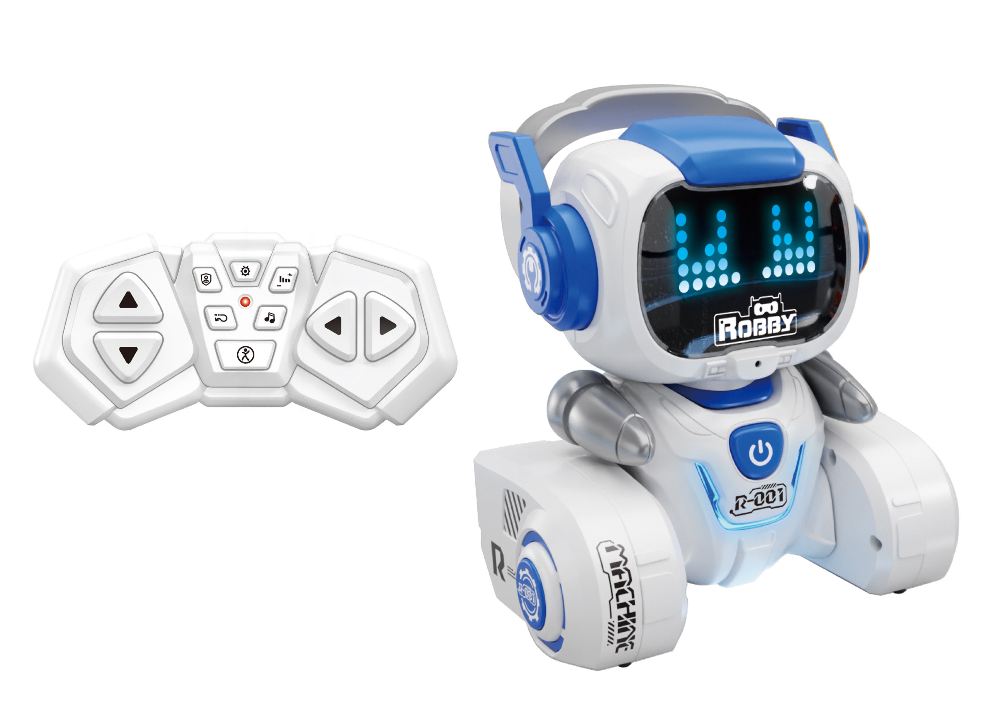 Robby Rc Afstandsbediening Robot 13x9x15 Cm