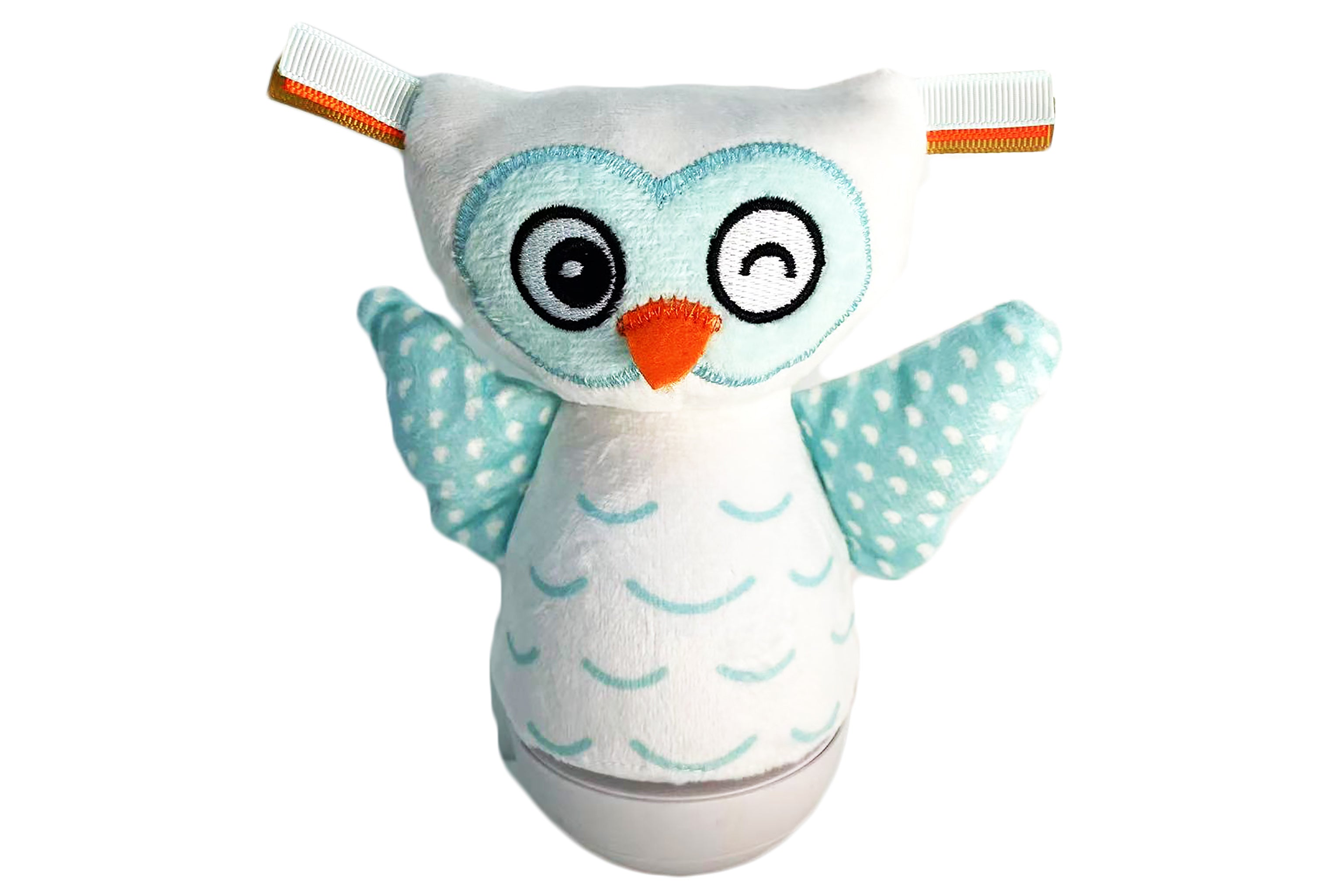 Roly Poly schlafende Eule mit Effekten 16 cm