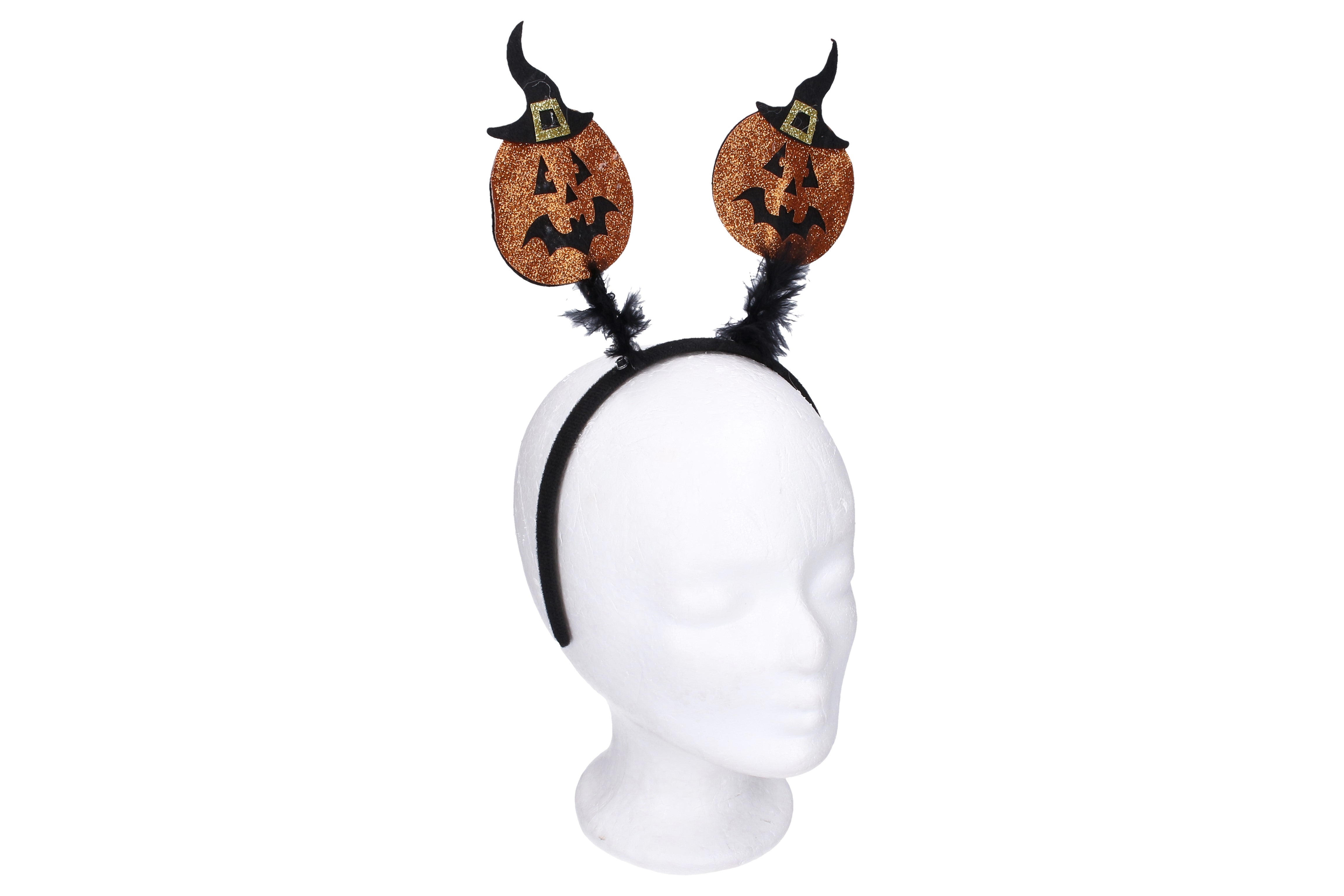 Conjunto Carnaval - Tiara Com Decoração De Abóbora