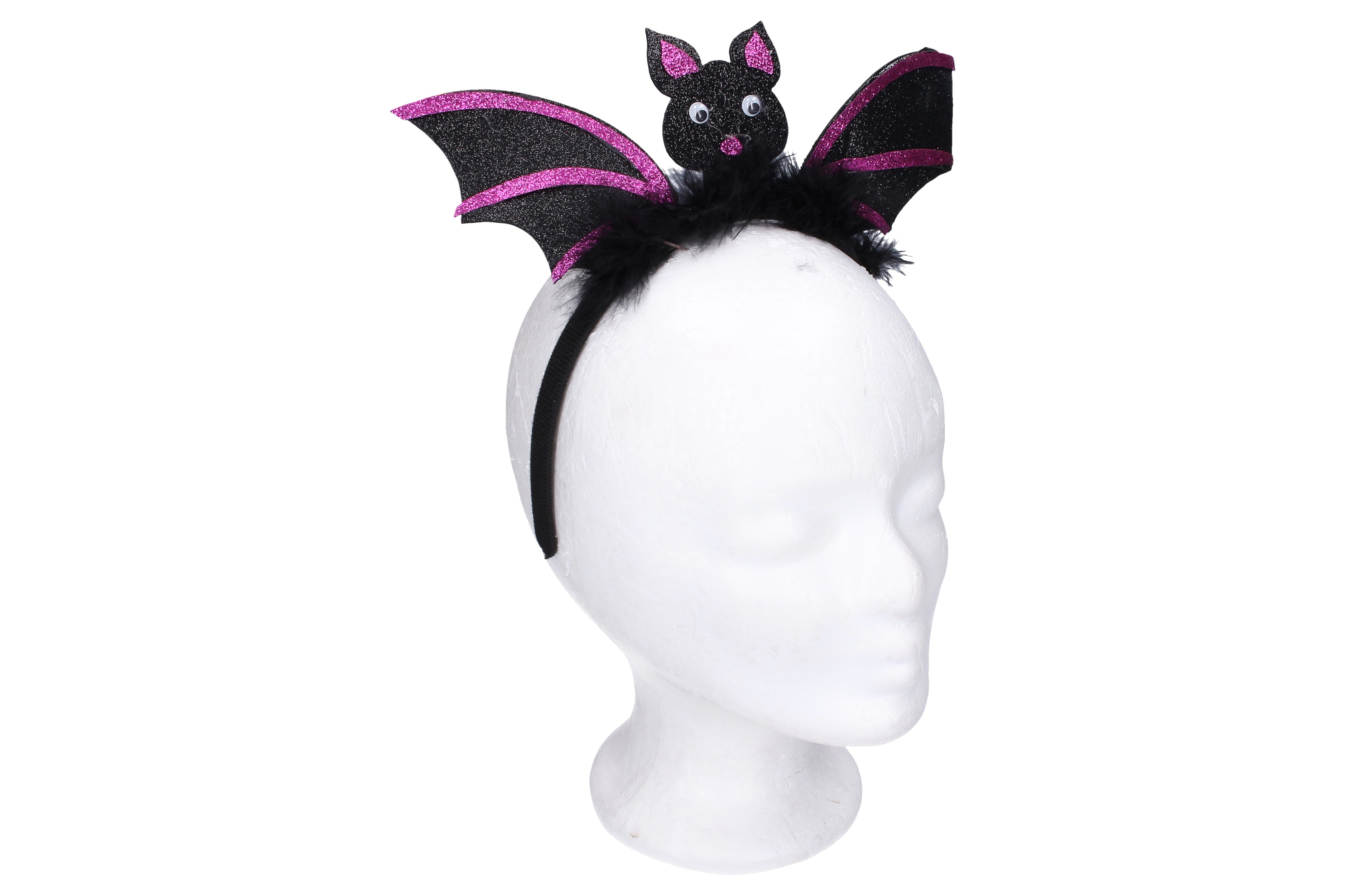 Conjunto Carnaval - Tiara Com Decoração Morcego
