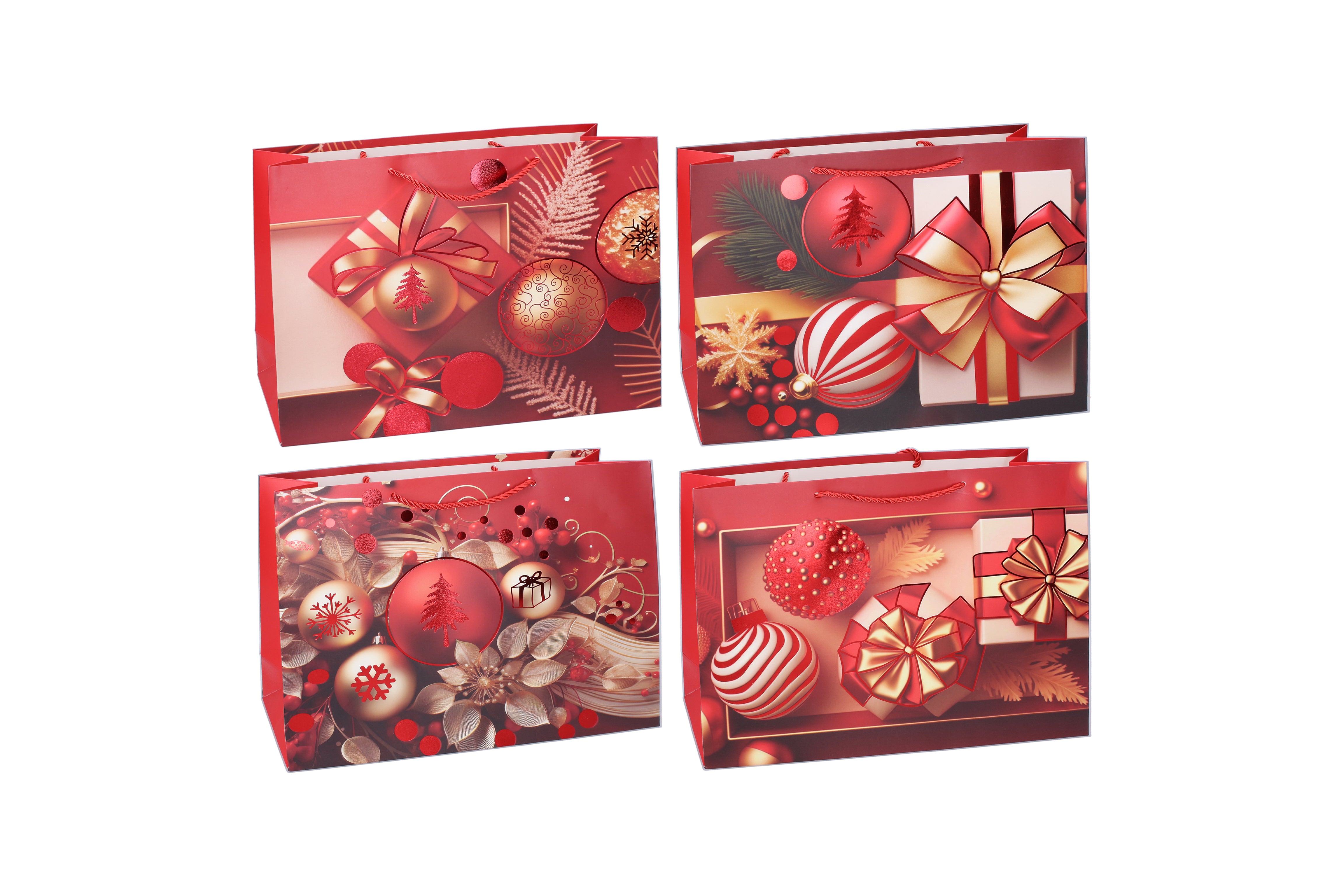 Sac Cadeau M 25x32x11 Cm Noël