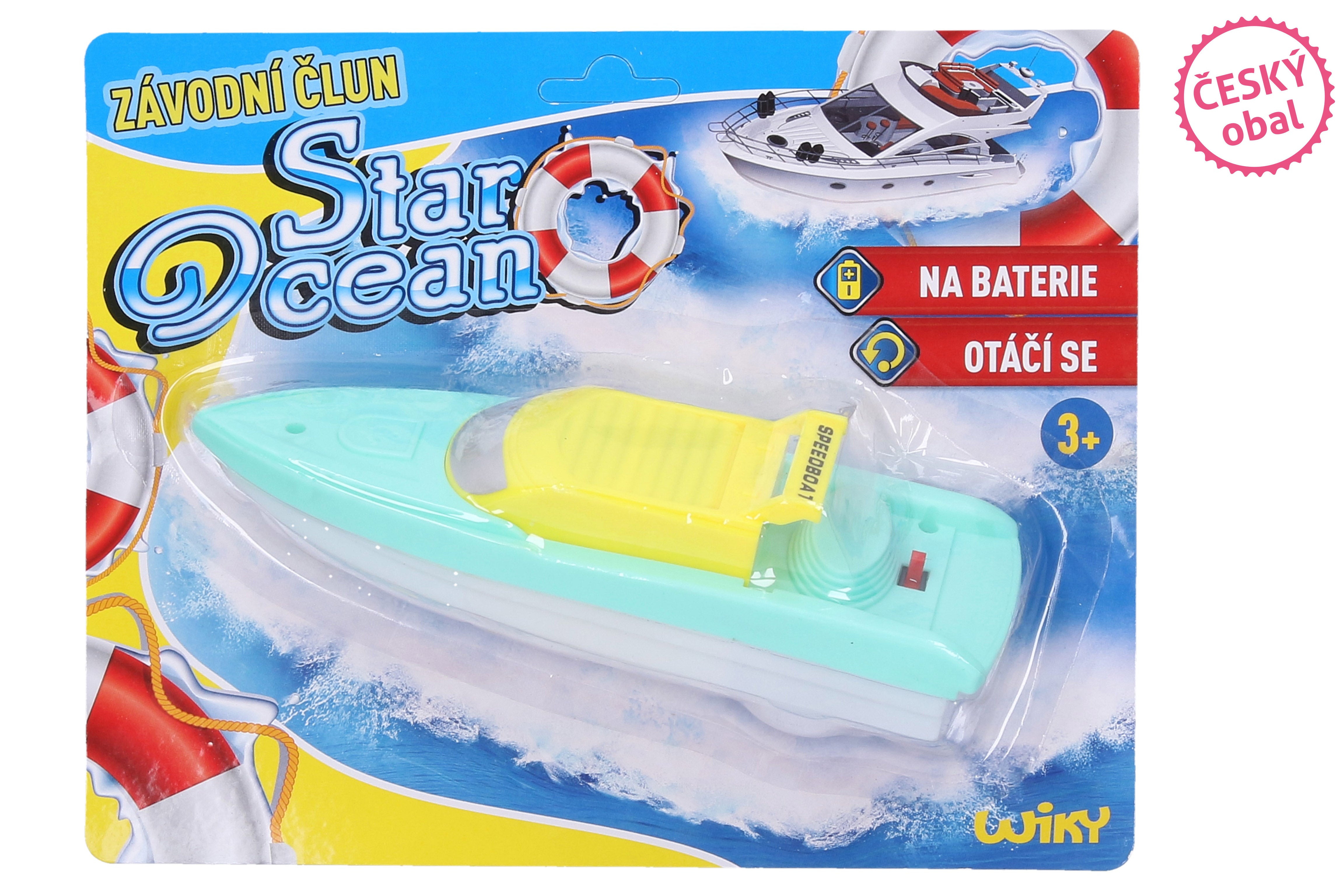 Battery-operated Boat 18 Cm - Czech Packaging