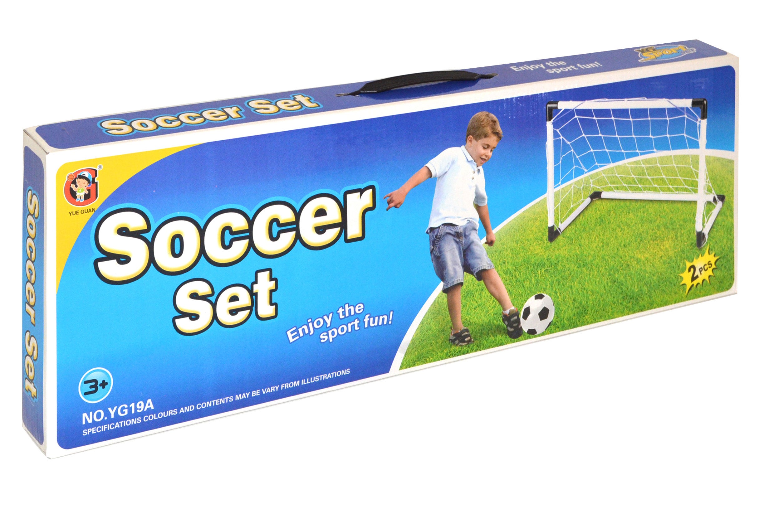 Fodboldmålsæt med 2