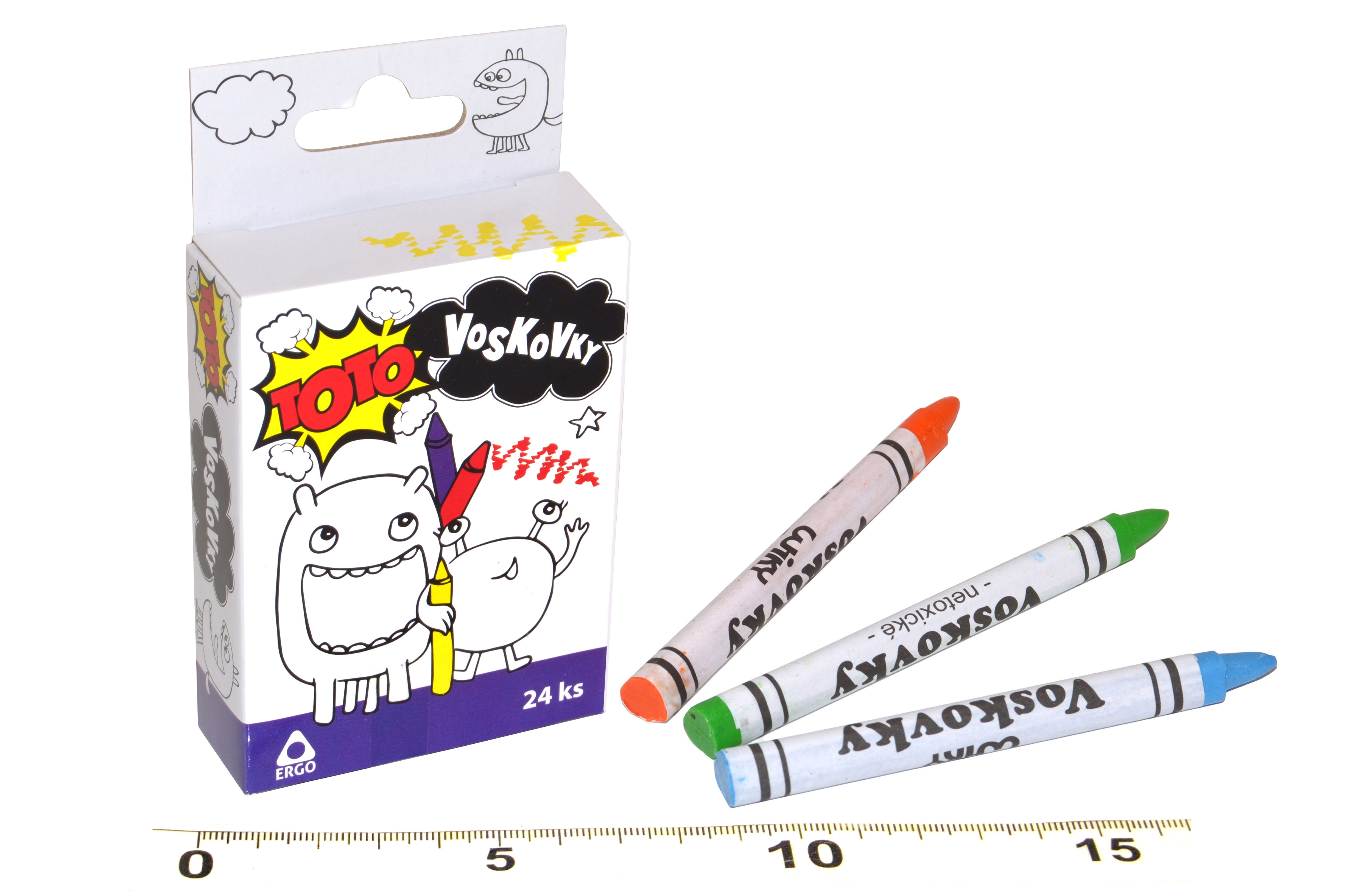 Ergo Wachsmalstifte 24 Stk
