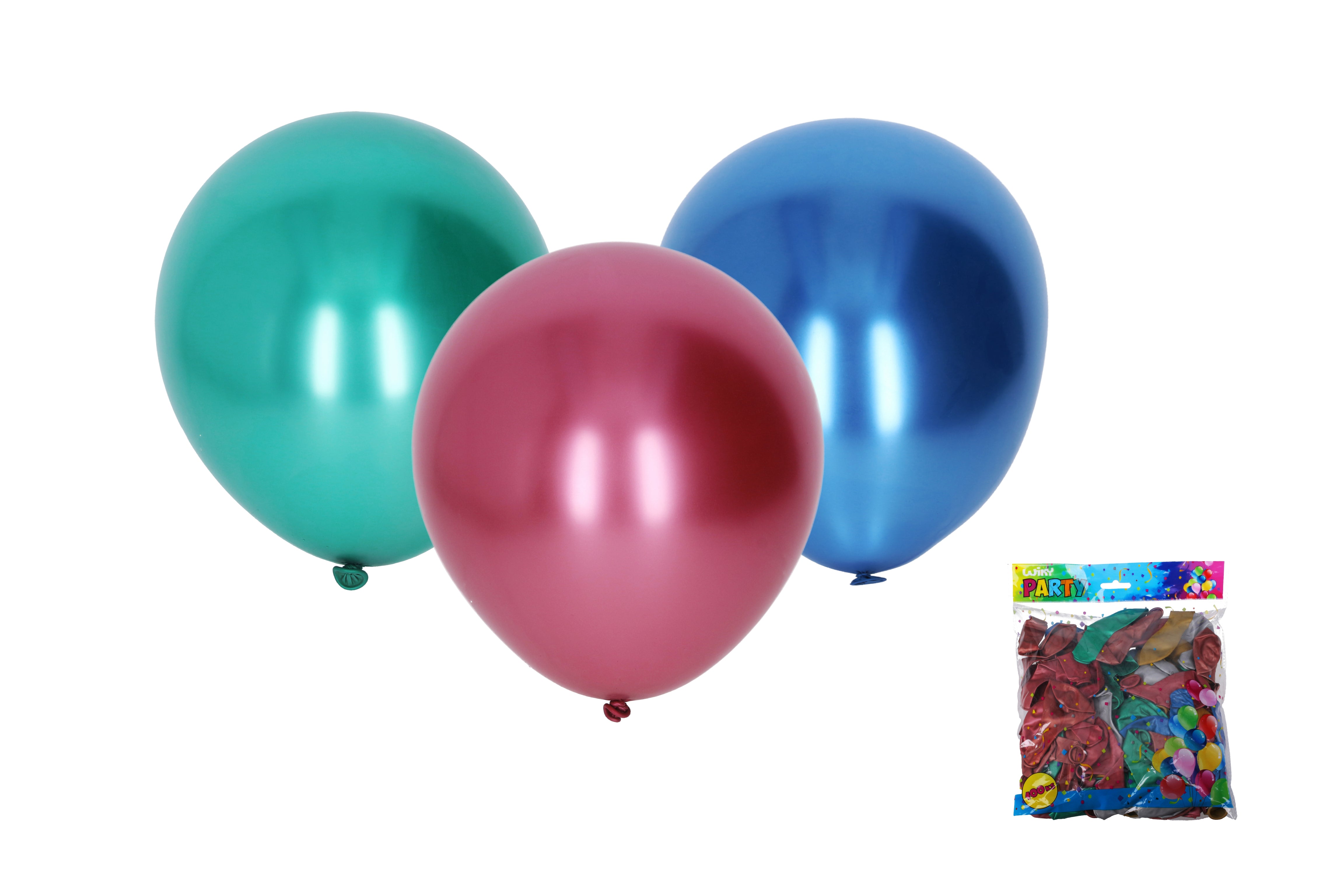 Ballon Gonflable 25cm Chromé
